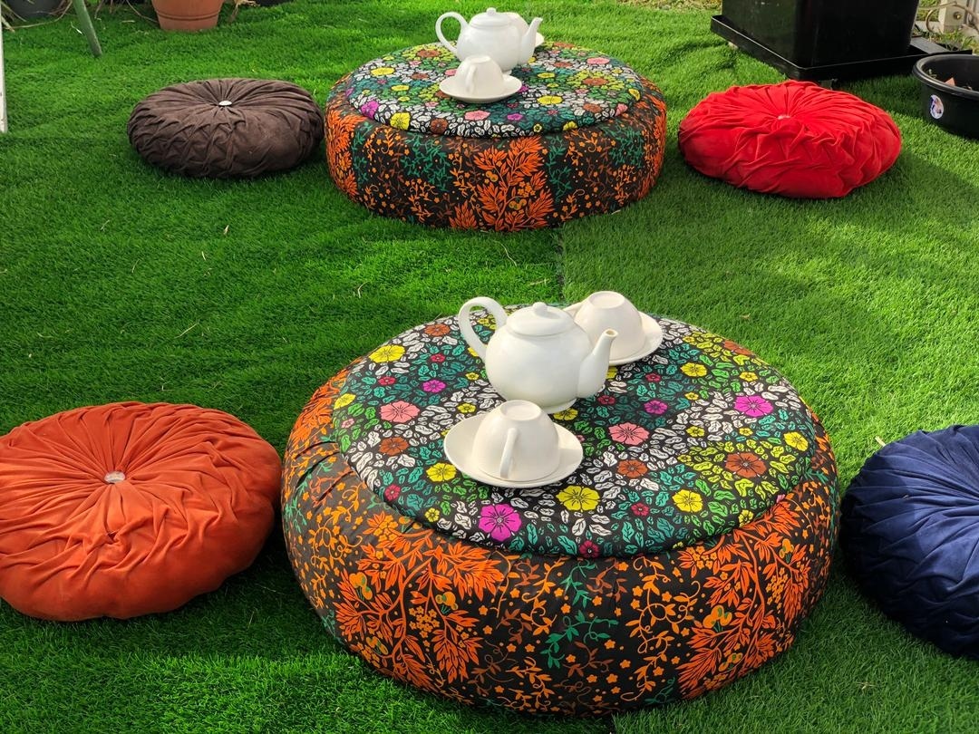 Herbal tea sessions and garden therapy experience